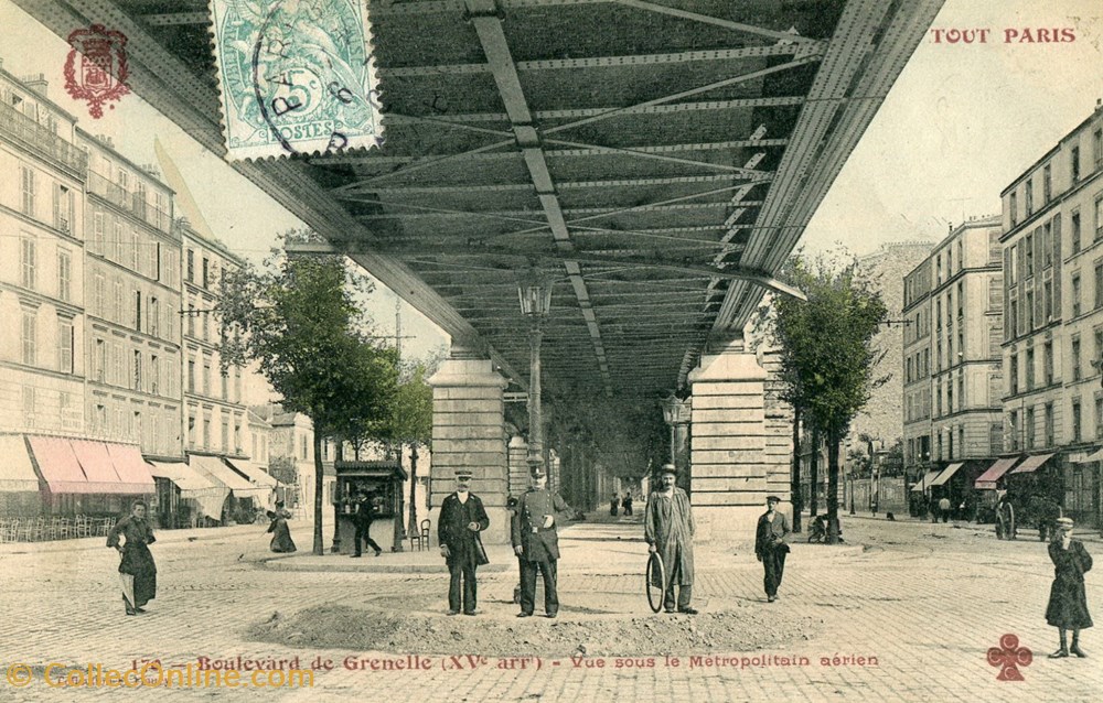 cartes postales europe france collection tout paris 170