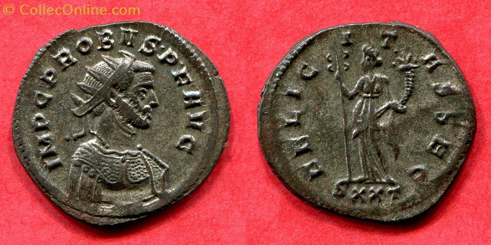 PROBUS - FELICITAS SEC - RIC 359 monnaie antique av jc ap romaine republicaine imperiale probus felicitas sec ric 359