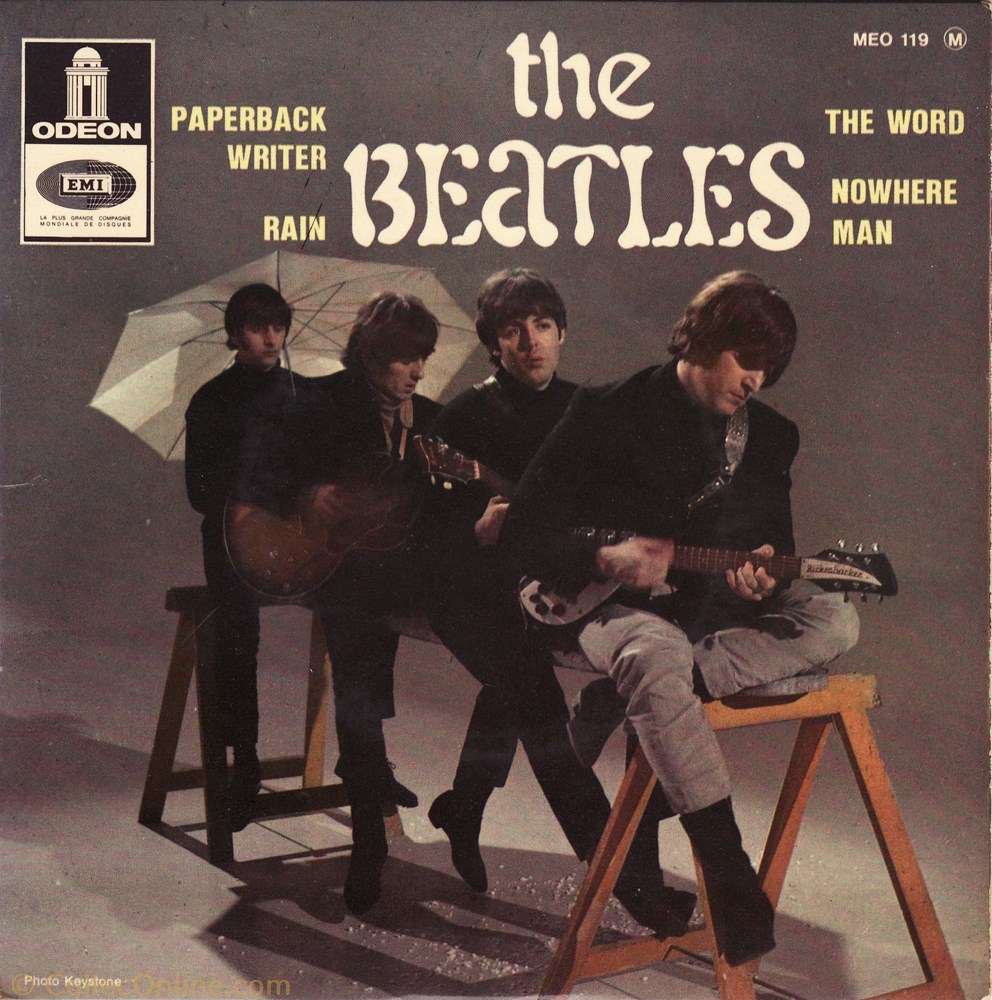 The Beatles - Paperback writer musique instrument vinyle disque tour the beatles paperback writer