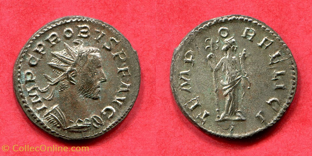 PROBUS - TEMPO-R FELICI - RIC 104 monnaie antique av jc a ap romaine republicaine imperiale probus tempo r felici ric 104
