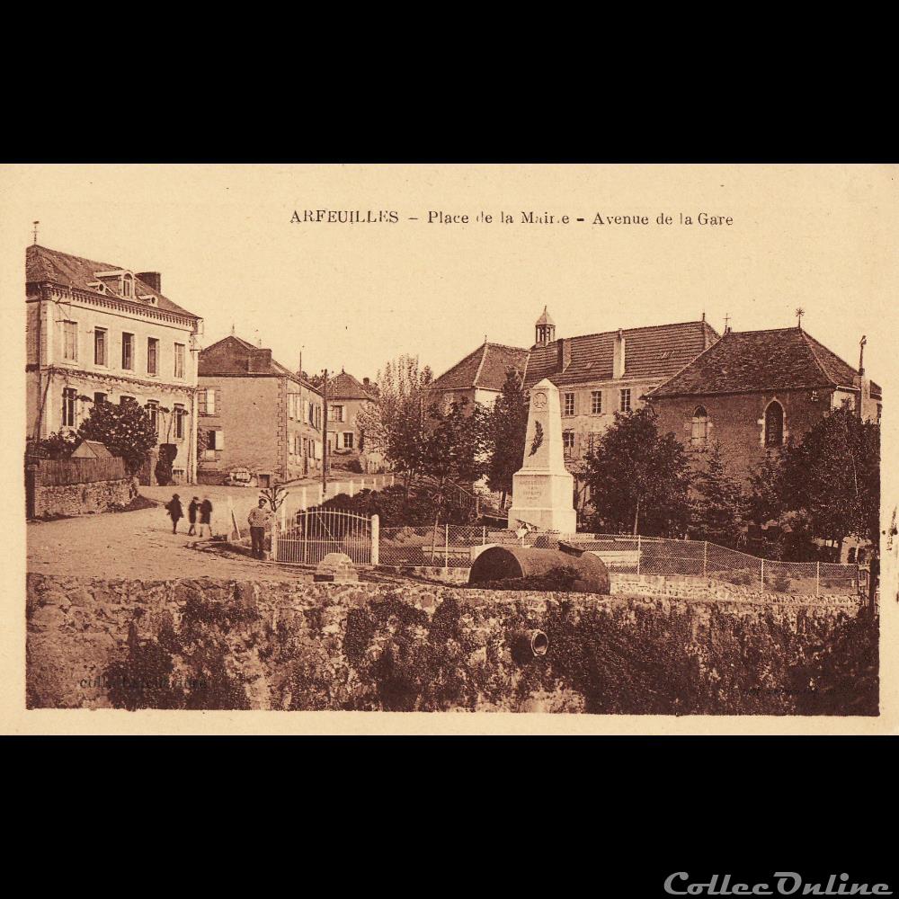 03 - Arfeuilles carte postale france auvergne 03 arfeuilles