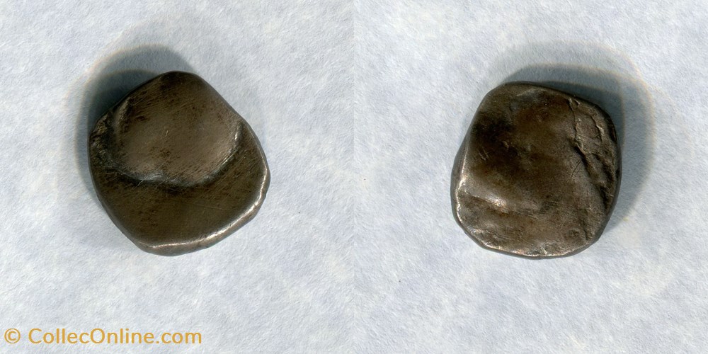 TARUSATES - Drachme monnaies antiques celtes tarusates drachme