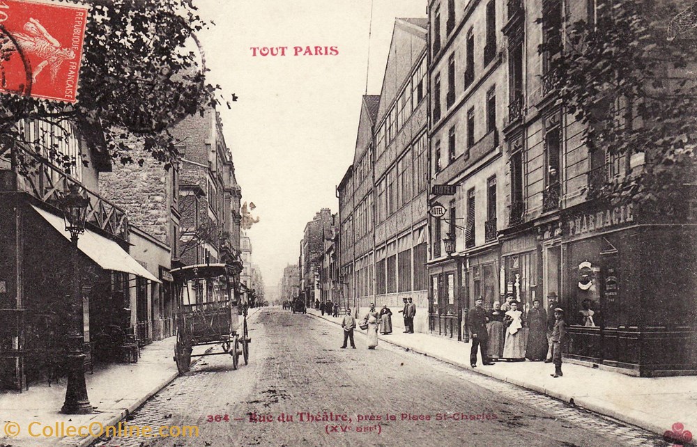 cartes postales europe france collection tout paris 364
