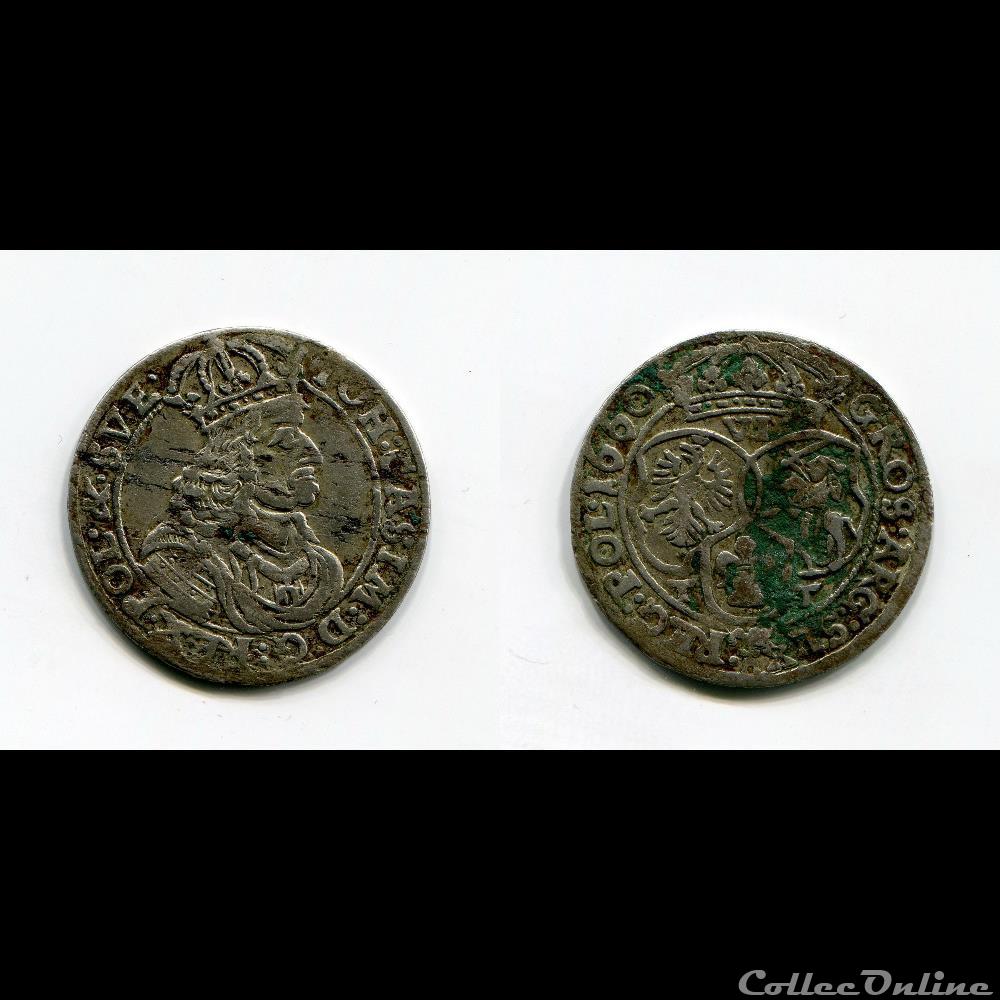 Pologne - 1660 monnaie monde pologne 1660
