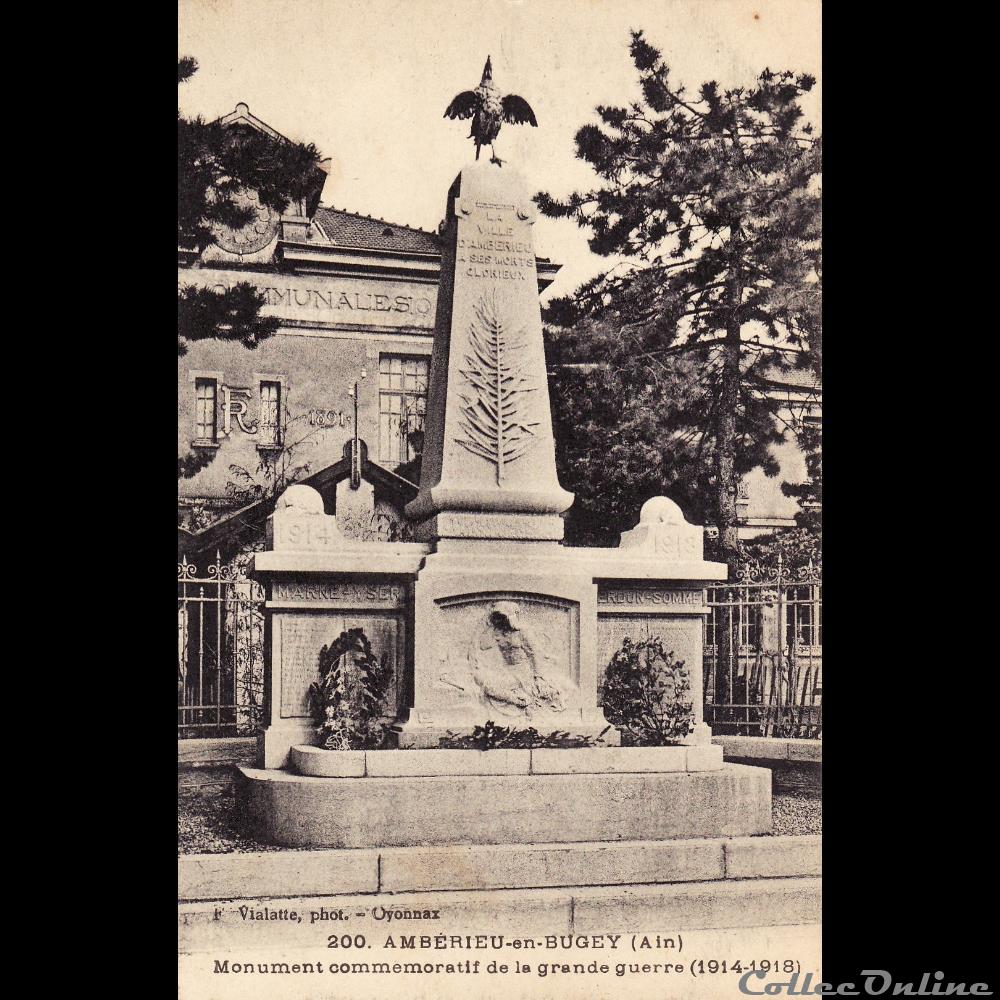 carte postale france auvergne 01 amberieu en bugey