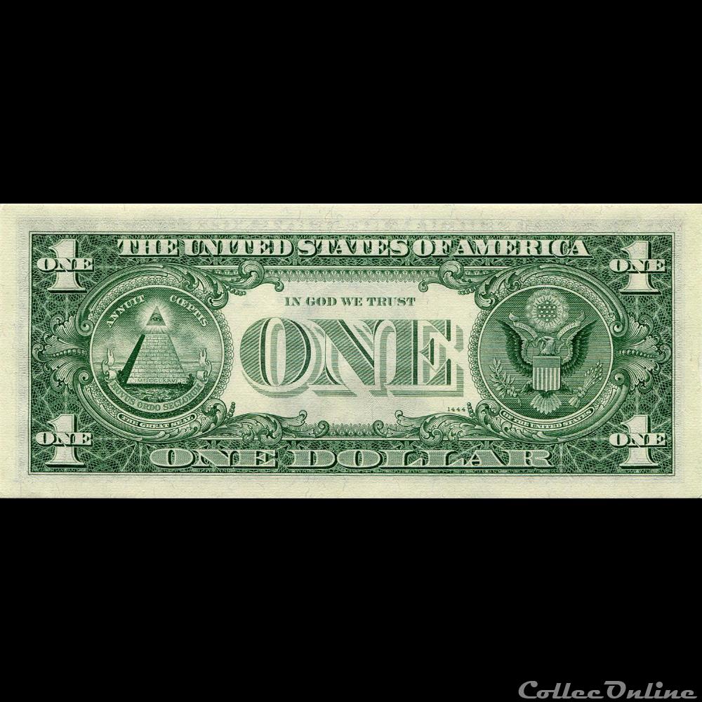 billet amerique du nord etat uni i 1 federal reserve notes small size 1969b series