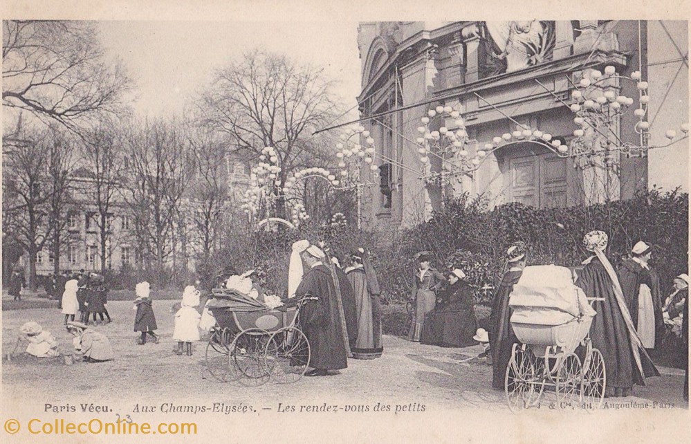 cartes postales europe france collection paris vecu n 023