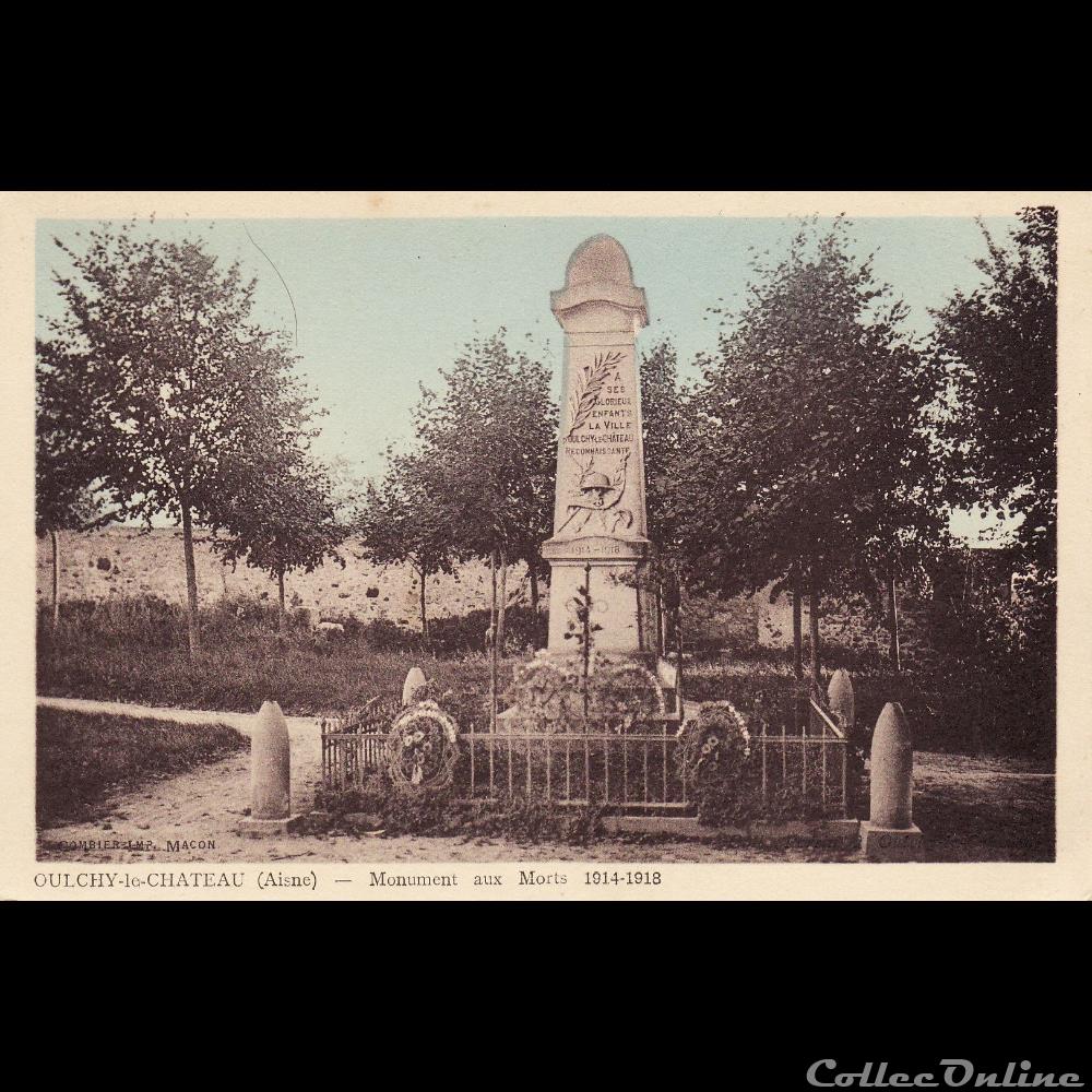 02 - Oulchy le Château carte postale france picardie 02 oulchy le chateau