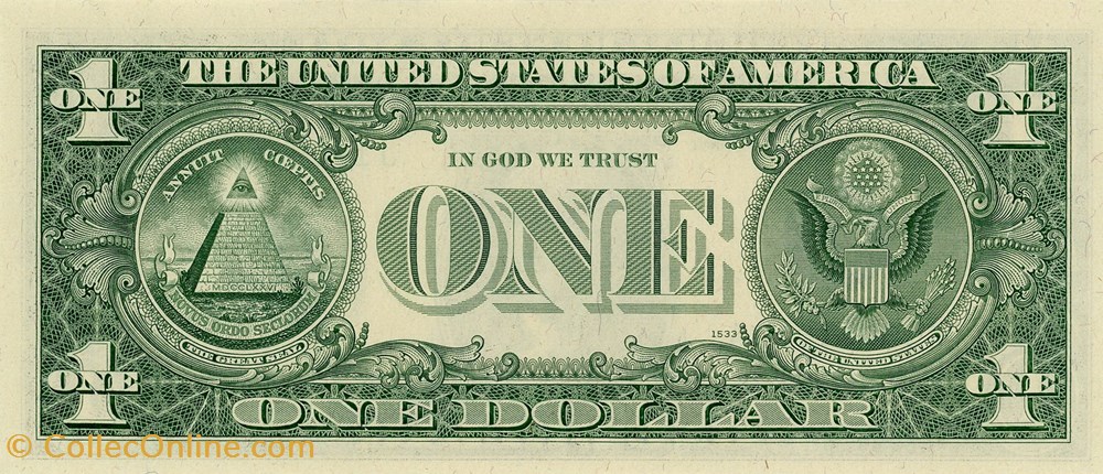 J- 1$ Federal Reserve Notes - Small Size 1969D Series billets amerique du nord etats unis j 1 federal reserve notes small size 1969d series