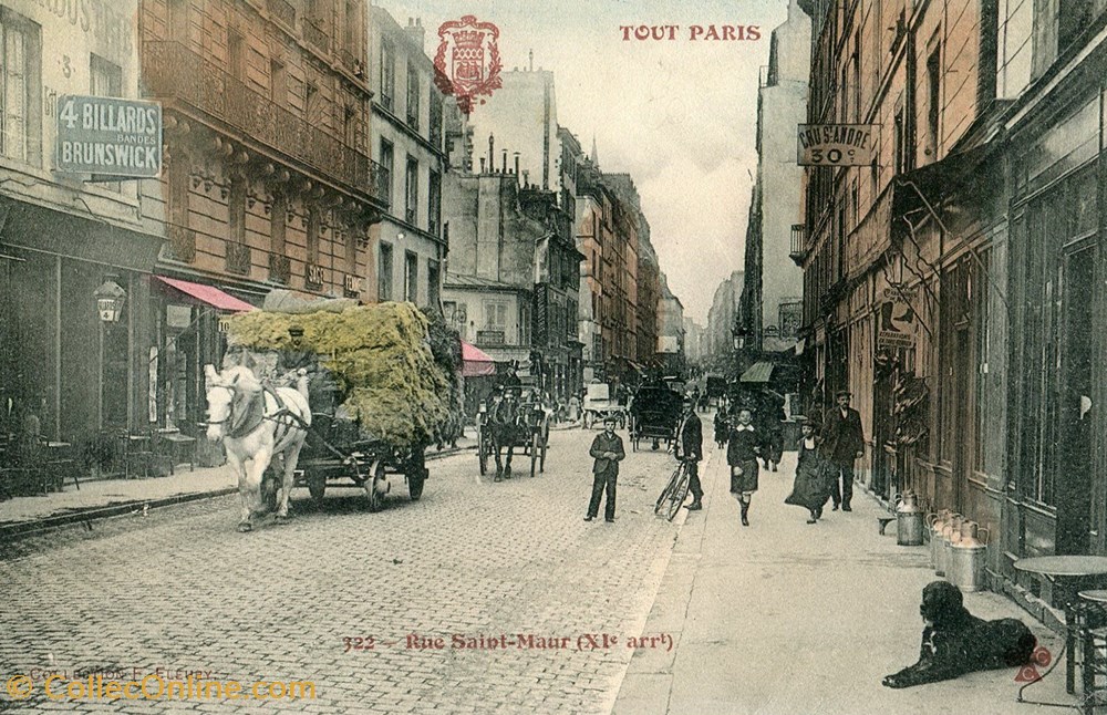 cartes postales europe france collection tout paris 322