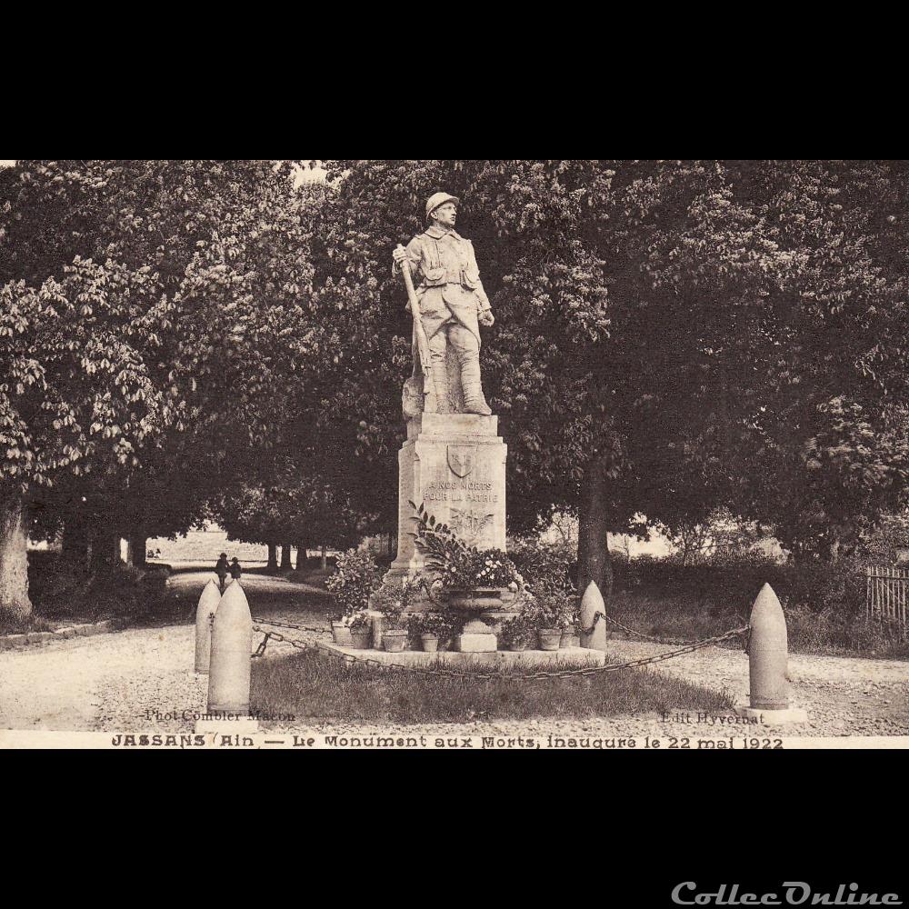 01 - Jassans carte postale france auvergne 01 jassans