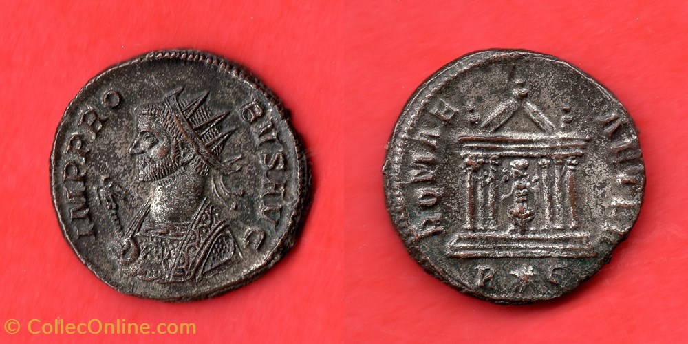 PROBUS - ROMAE AETER - RIC 185 monnaies antiques romaines imperiales republicaines probus romae aeter ric 185