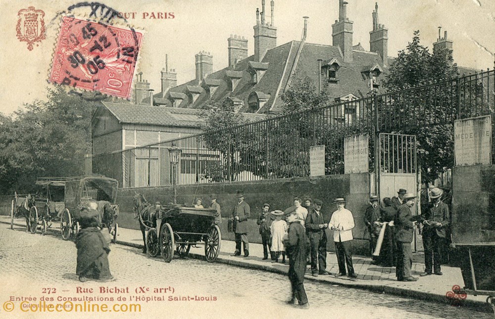 cartes postales europe france collection tout paris 272