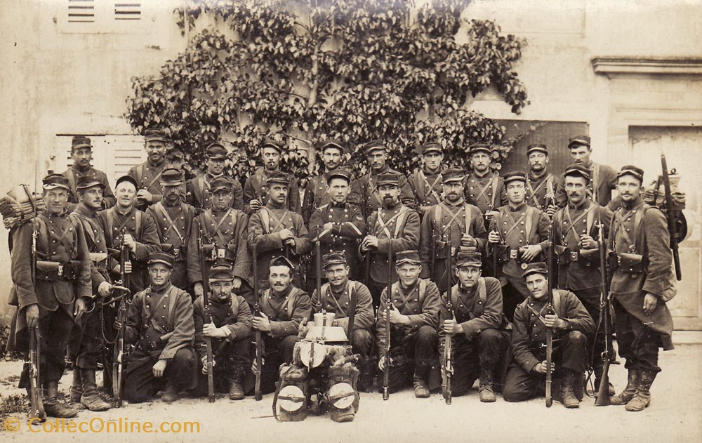 cartes postales europe france 4 regiment infanterie auxerre troyes mailly