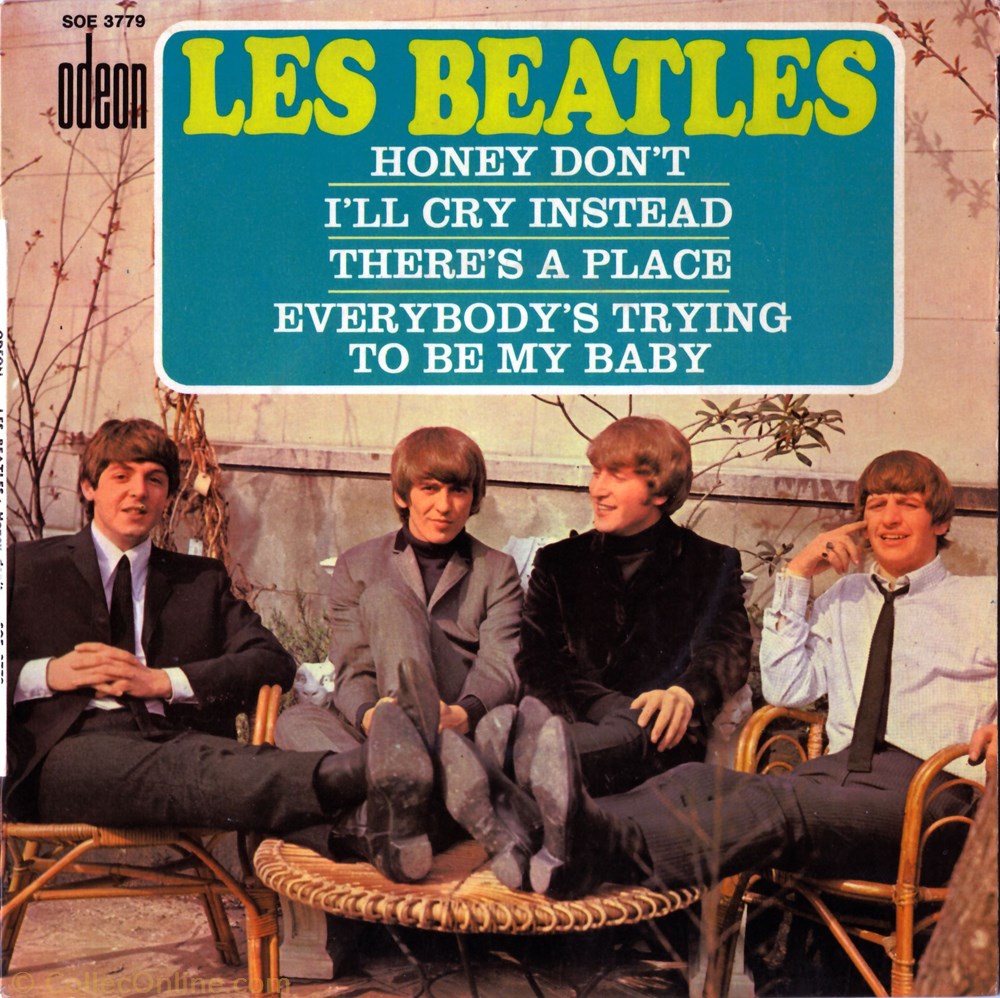 musique instrument vinyle disque tour the beatles honey dot