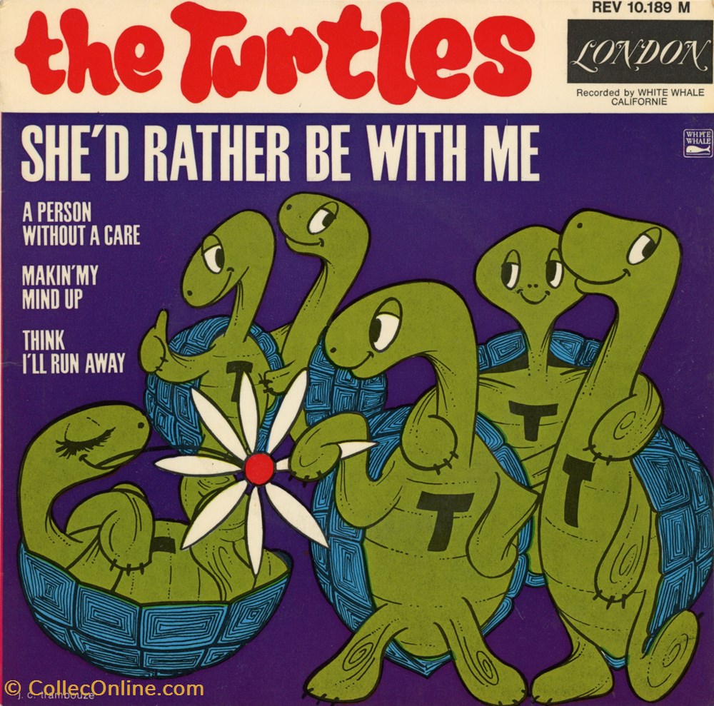 musique instruments the turtles she d rather be with me
