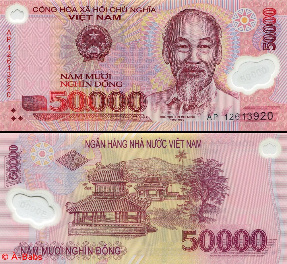 VIETNAM - PICK 121 i - 50,000 ÐONG - 2012 billets asie vietnam pick 121 i 50 000 ong 2012