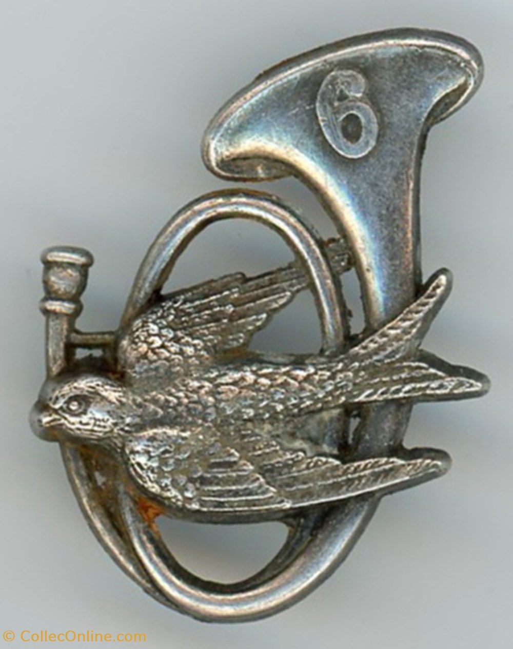 Insigne du 6° Bataillon de Chasseurs Alpins militaria medailles insignes insigne du 6 bataillon de chasseurs alpins