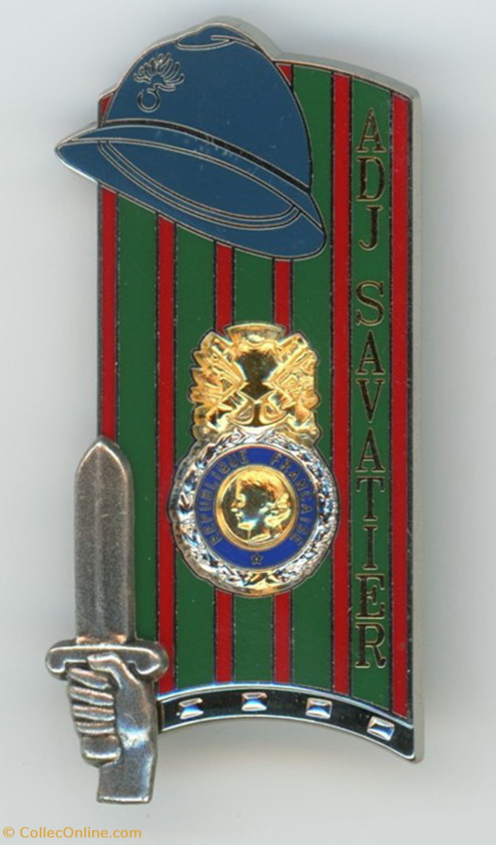 Insigne ENSOA - 175° Promotion Savatier Alcide militaria medailles insignes insigne ensoa 175 promotion savatier alcide
