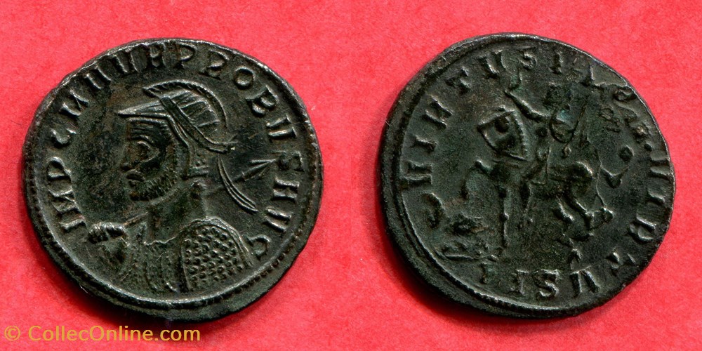 PROBUS - VIRTVS PROBI AVG - RIC 925 monnaie antique jc ap romaine republicaine imperiale probus virtvs probi avg ric 925