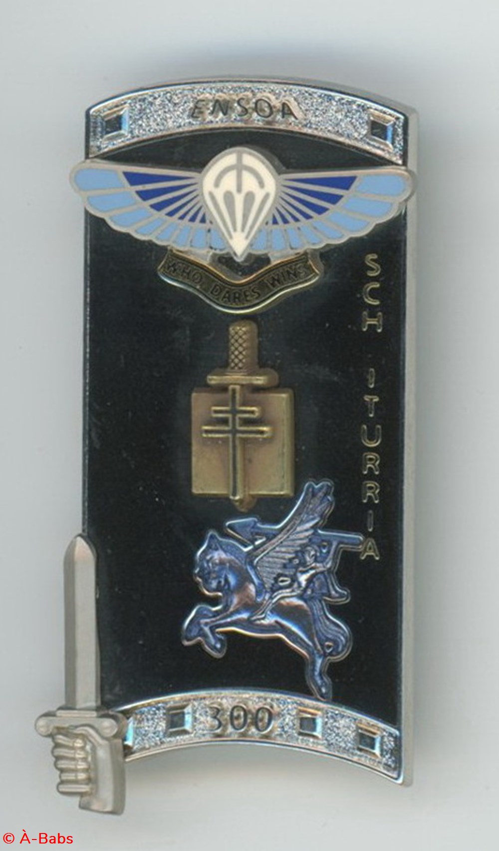 militaria medailles insignes insigne ensoa 300 promotion iturria victor