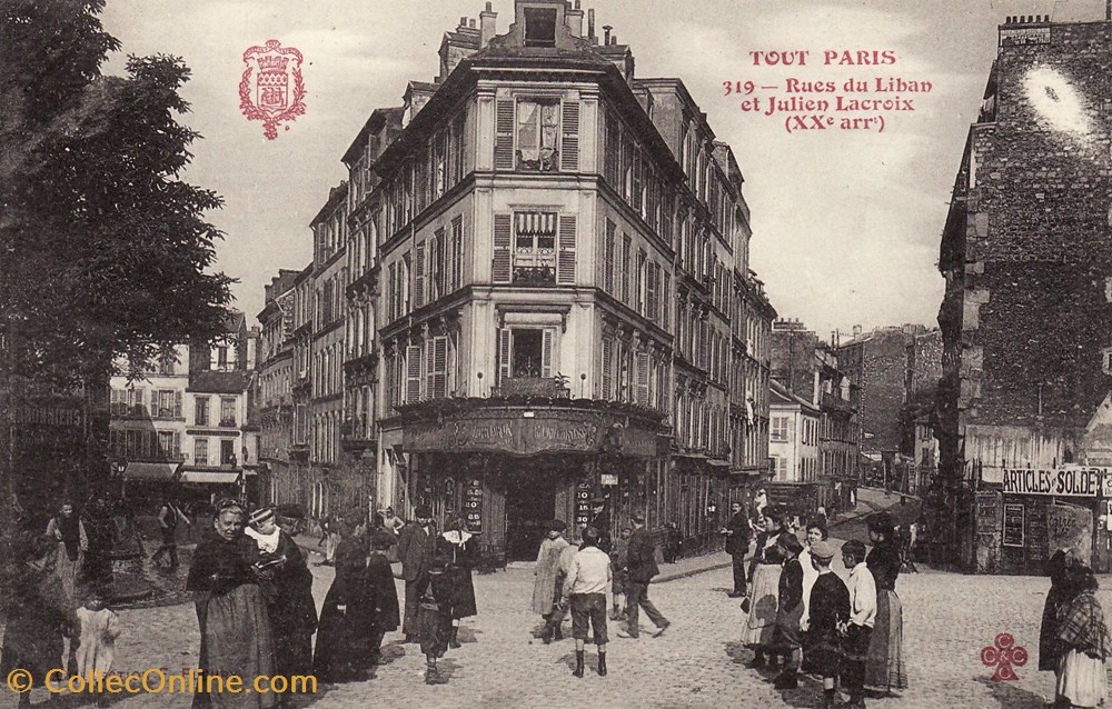 cartes postales europe france collection tout paris 319
