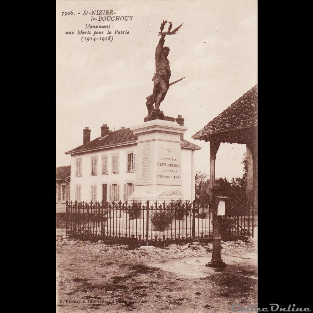 01 - Saint Nizier le Bouchoux carte postale france auvergne 01 saint nizier le bouchoux