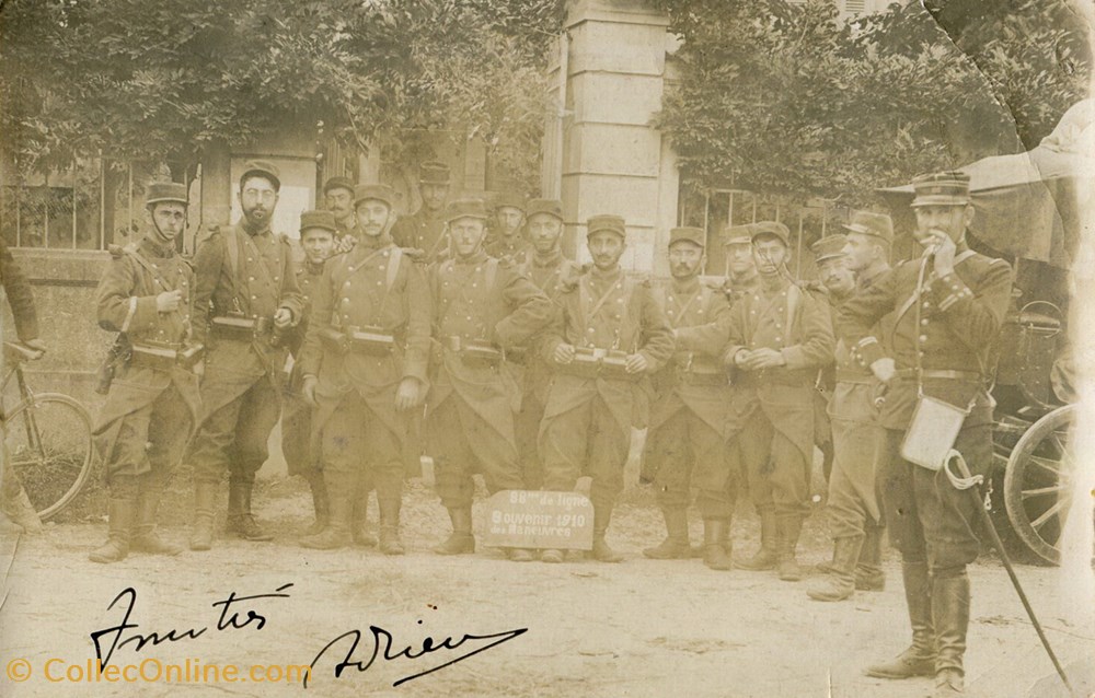 cartes postales europe france 88 regiment infanterie mirande
