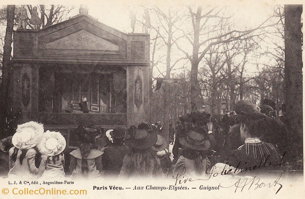 cartes postales europe france collection paris vecu n 018