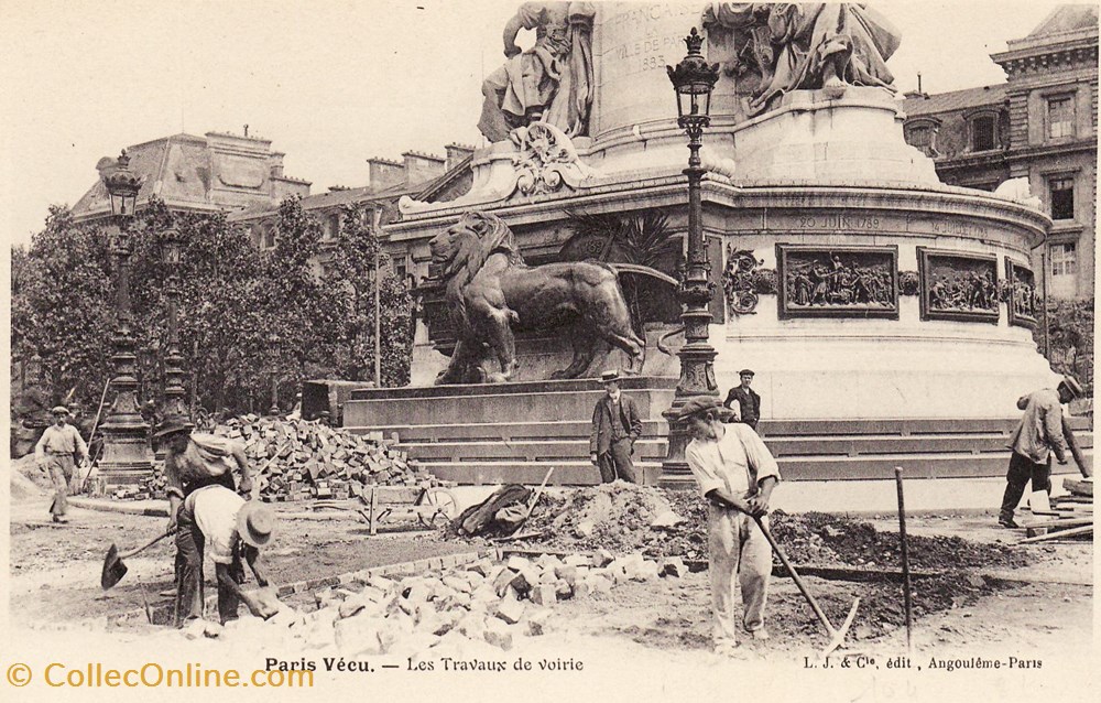 cartes postales europe france collection paris vecu n 104