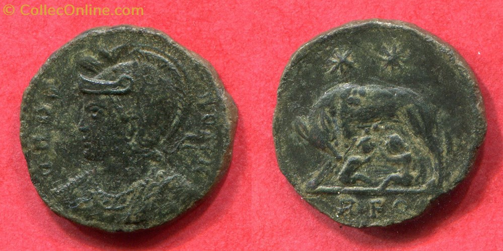 VRBS - ROMA - RIC 331 monnaie antique av jc ap romaine republicaine imperiale vrbs roma ric 331