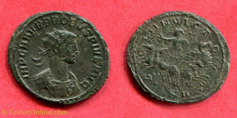 PROBUS - SOLI INVICTO - RIC 865 monnaie antique av jc a ap romaine republicaine imperiale probus soli invicto ric 865
