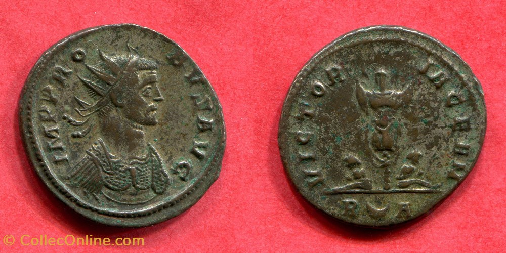 PROBUS - VICTORIA GERM - RIC 222 monnaie antique av jc ap romaine republicaine imperiale probus victoria germ ric 222