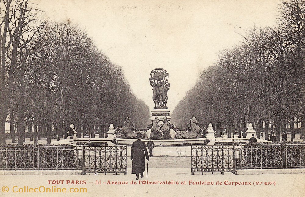 cartes postales europe france collection tout paris 051