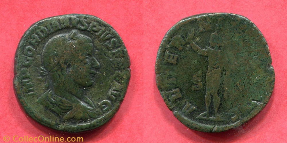 GORDIEN III - AETER-NITATI AVG - RIC 297a monnaie antique jc ap romaine imperiale gordien iii aeter nitati avg ric 297a