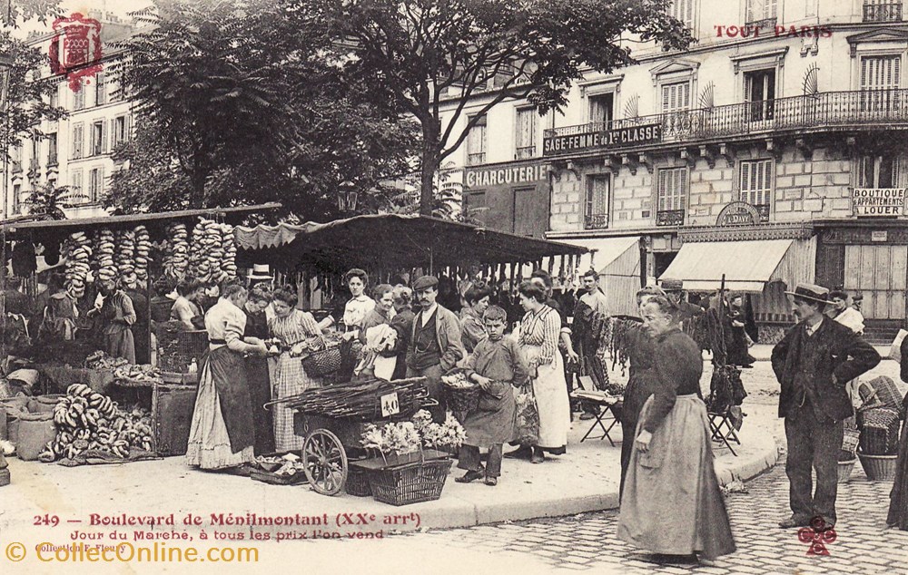 cartes postales europe france collection tout paris 249