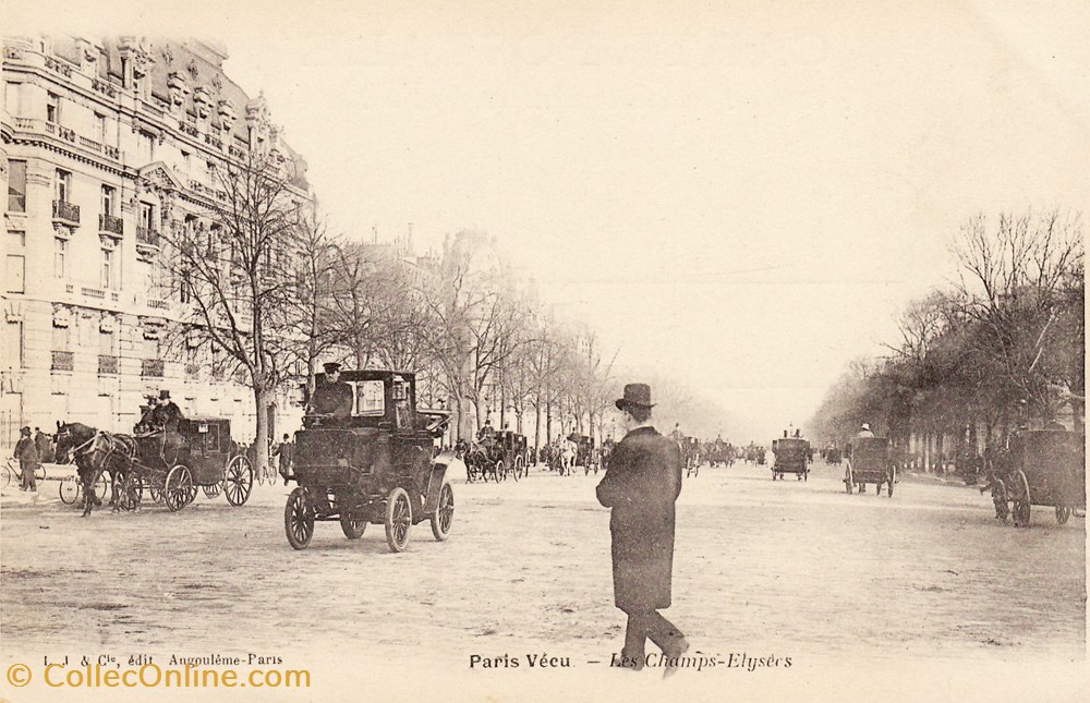 cartes postales europe france collection paris vecu n 026
