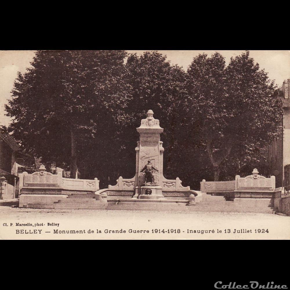 carte postale france auvergne 01 belley