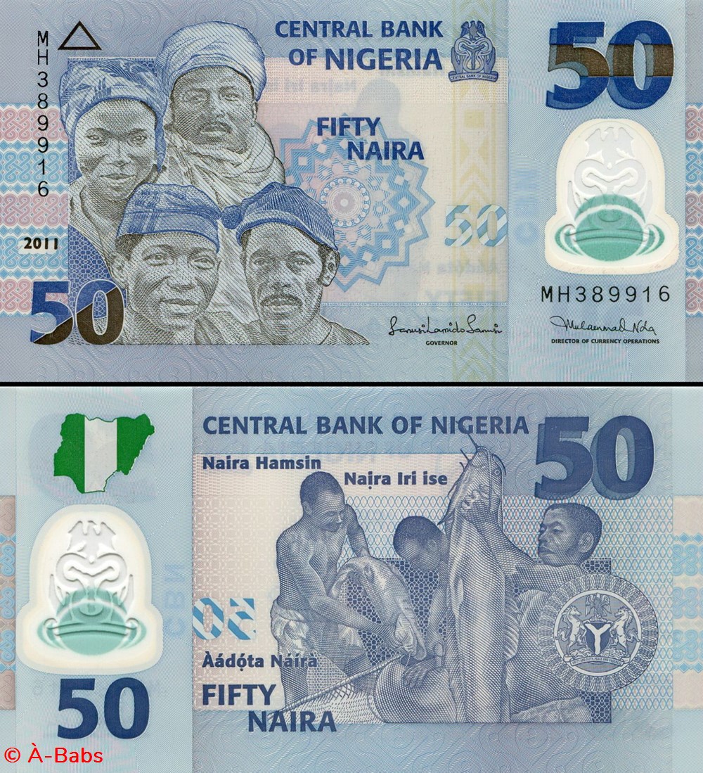 NIGERIA - PICK 40 C - 50 NAIRA - 2011 billets afrique nigeria pick 40 c 50 naira 2011