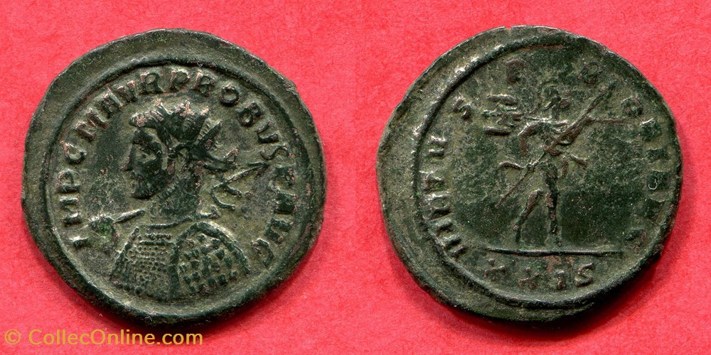 PROBUS - VIRTVS PROBI AVG - RIC 816 monnaie antique jc ap romaine republicaine imperiale probus virtvs probi avg ric 816