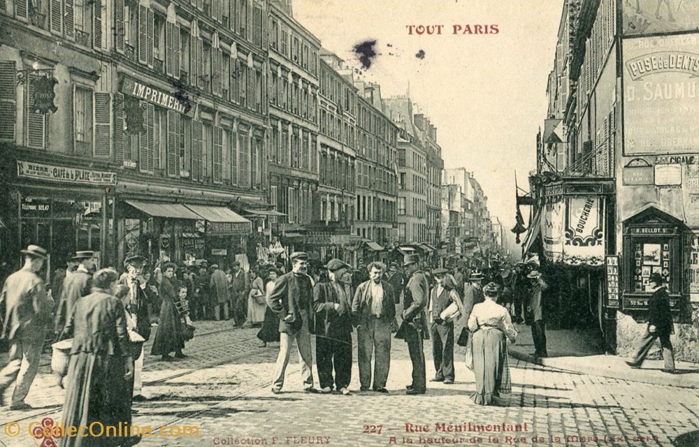 cartes postales europe france collection tout paris 227