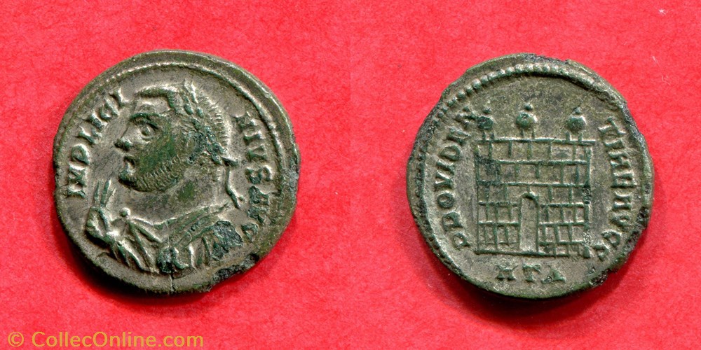 monnaie antique jc ap romaine republicaine imperiale licinius ier providentiae avgg ric 15