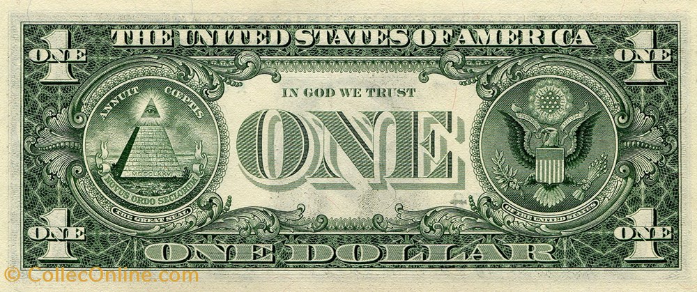 L- 1$ Federal Reserve Notes - Small Size 1999 Series billets amerique du nord etats unis l 1 federal reserve notes small size 1999 series