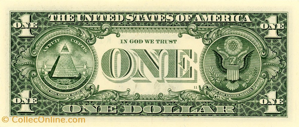K- 1$ Federal Reserve Notes - Small Size 2017A Series billets amerique du nord etats unis k 1 federal reserve notes small size 2017a series