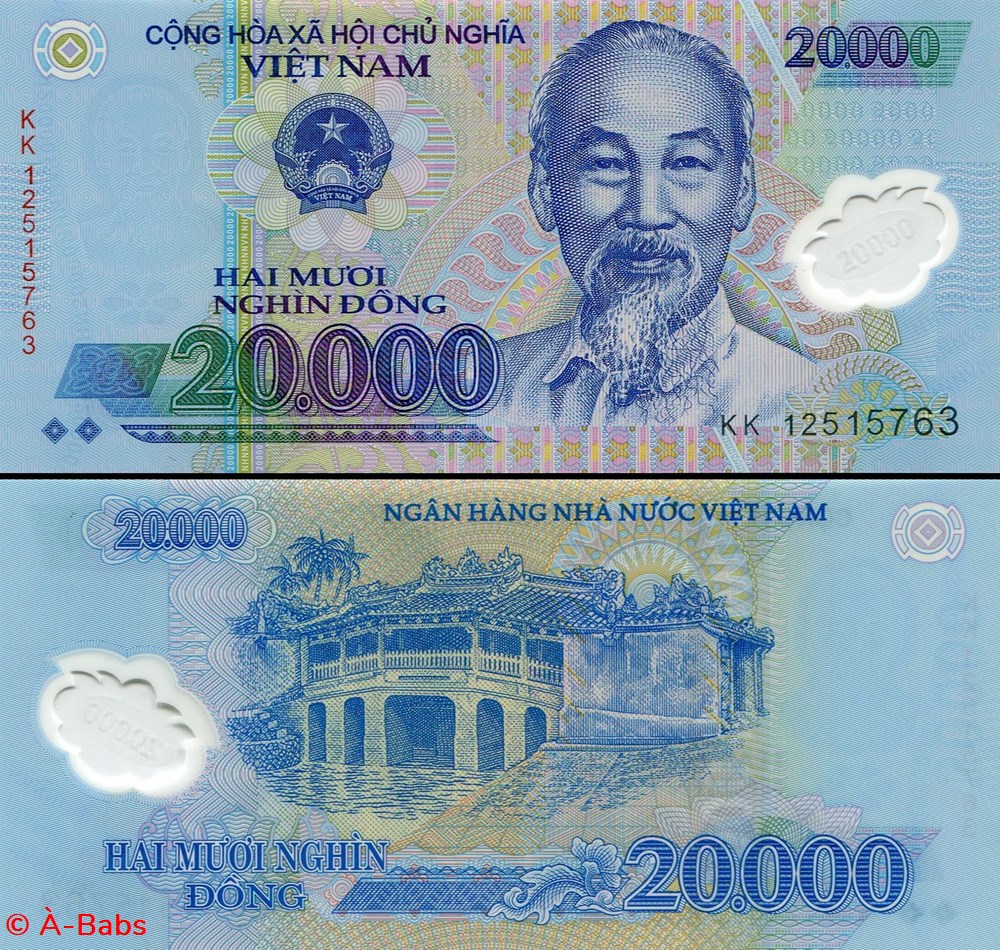 VIETNAM - PICK 120 e - 20,000 ÐONG - 2012 billets asie vietnam pick 120 e 20 000 ong 2012