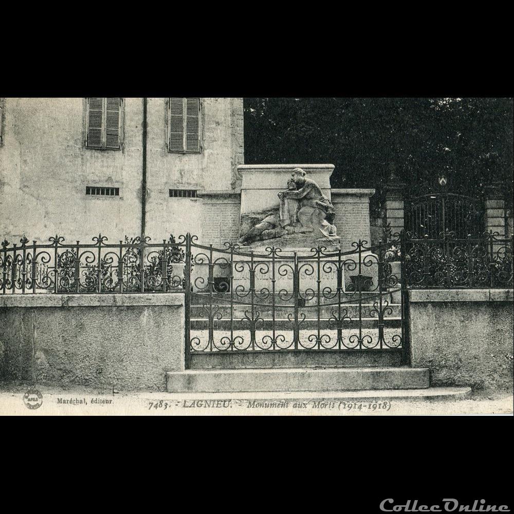 carte postale france auvergne 01 lagnieu