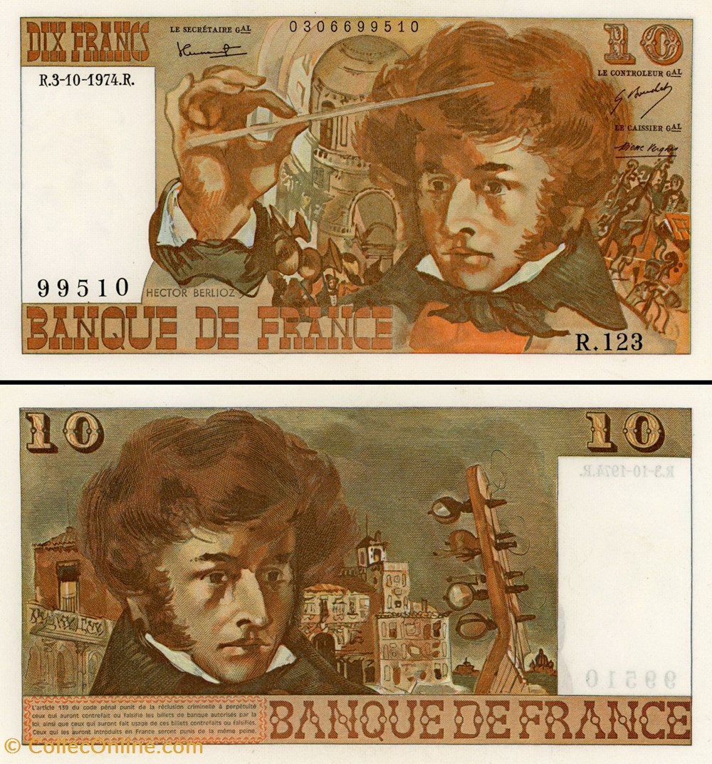 FRANCE - 10 FRANCS billets europe france 10 francs