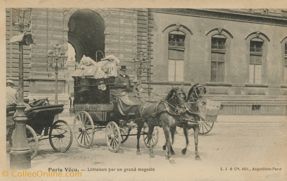 Collection Paris Vécu - N°052 cartes postales europe france collection paris vecu n 052