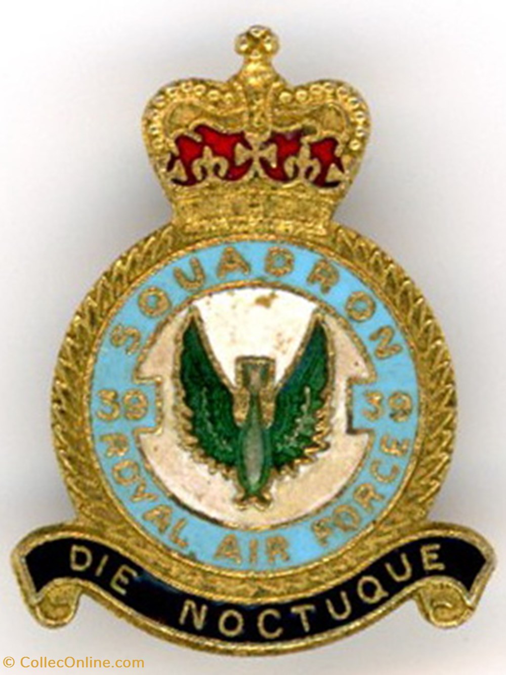 militaria medailles insignes insigne r a f 39 squadron xxxix