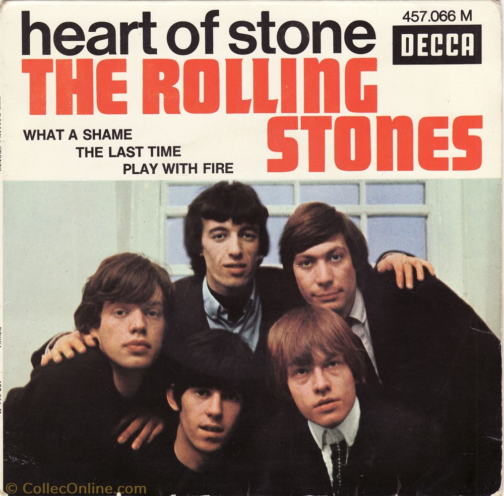 The Rolling Stones - Heart of stone musique instrument the rolling stones heart of stone